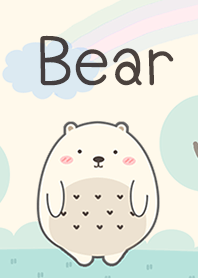 White Bear Fat So Cute
