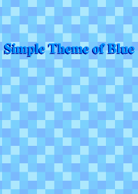 Simple Theme of Blue V1