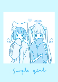 simple_girl_blue