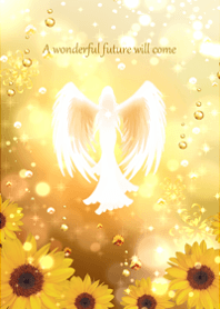 Sunflowers with life-turning angels7.