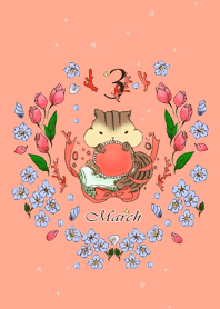 Birthday color theme "March"