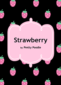 Strawberry (Black) by Pretty Poodle