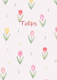 Colorful Tulips01 light purple