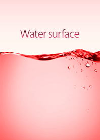Water surface-Red-