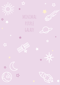 minimal purple galaxy
