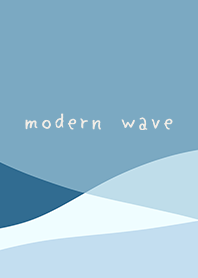 modern wave*blue