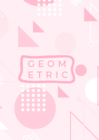 Geometric Flat Lavender blush