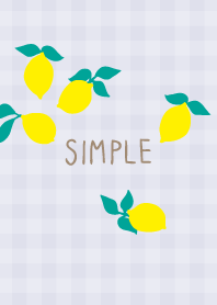 レモン　シンプルかわいい