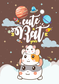 Rat Celebrate Galaxy Coco