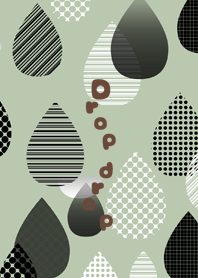 Cloudy sky of a drop drop beige khaki