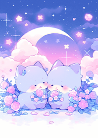 Moonlight Rose Fantasy Cat_8-3