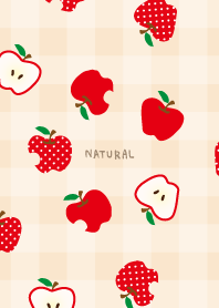 Apple plaid pattern6 from Japan