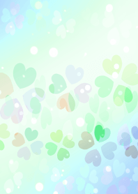 Lots of sparkling clover