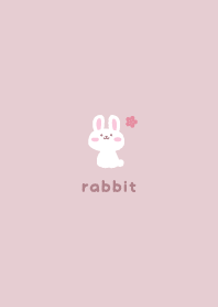 Rabbits2 Cherry blossoms - pink