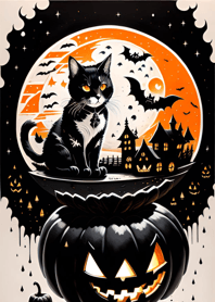 halloween cat FCA4Df