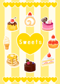 Many sweets! -yellow-