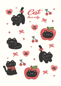 แมวดำน่ารัก : มินิมอล