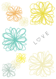 花LOVE17-水彩画-