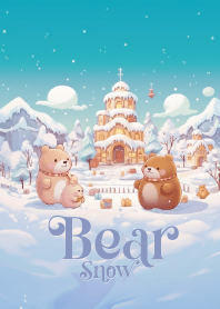 brown bear in snowtown