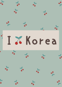 さくらんぼ(韓国語) -dusty green-