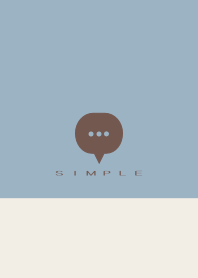 SIMPLE(beige blue)V.1798b