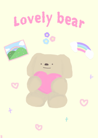 Lovely bear : hug
