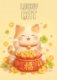 Cute Maneki Neko (Lucky Cat)