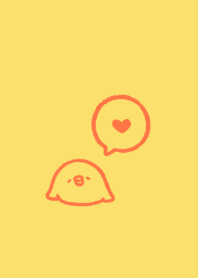 Chill out chick.(yellow02)