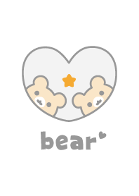 Bear Star [White]