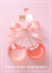 brown Lucky Bear and Rabbit 02_2