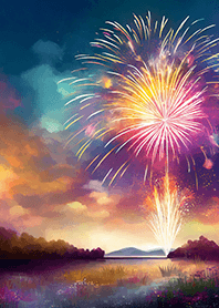 Beautiful Fireworks Theme#586