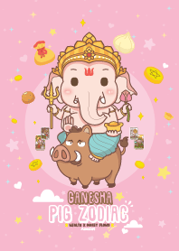 พระพิฆเนศ & ปีกุนหมู + รวยมั่งคั่ง