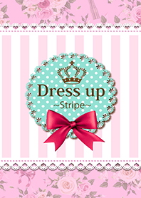 ❤姫カワ❤フリフリ可愛いストライプ❤