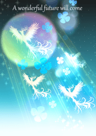 Phoenix flight to increase luck.