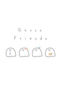 Yuru Ghost | white pastel.