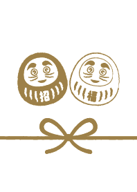 SIMPLE DARUMA / GOLD
