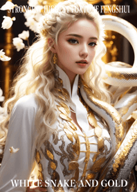 White snake and gold  Lucky 59