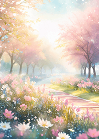 Beautiful real scenery(Spring-685)