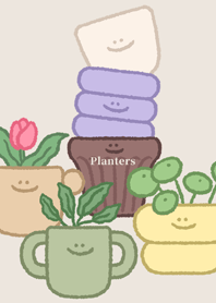 Creamy Planters