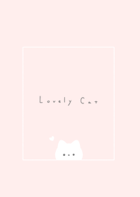 白貓 / pink white