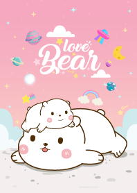 Love Bear Lady Pink