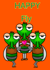 Happy fly