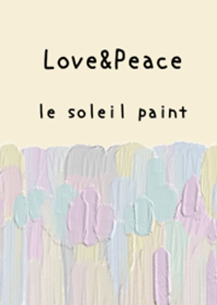 Oil painting art [le soleil paint 309]