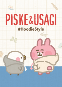 Piske和Usagi 帽T風
