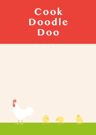 Cook Doodle Doo-red-