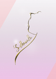 Silhouette_the cat(luxury gold)