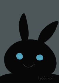 rabbit black neon