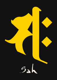 BONJI zodiac [saH] BLACK YELLOW (0660