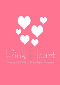 Pink heart.