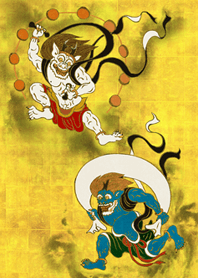 Wind god and thunder god